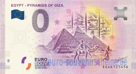 EGAA-2019-1 EGYPT - PYRAMIDS OF GIZA 