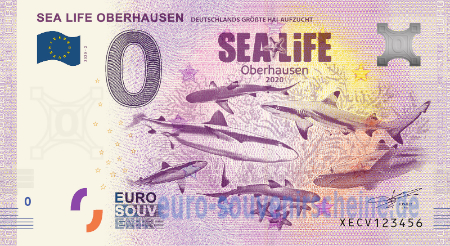 XECV-2020-2 SEA LIFE OBERHAUSEN DEUTSCHLAND GRÖẞTE HAIAUFZUCHT