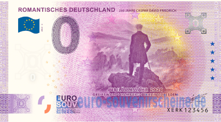 XERK-2023-2 ROMANTISCHES DEUTSCHLAND 250 JAHRE CASPAR DAVID FRIEDRICH