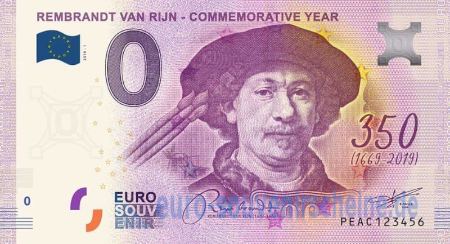 PEAC-2019-2 REMBRANDT VAN RIJN - COMMEMORATIVE YEAR 