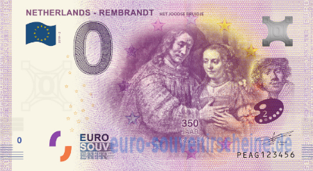 PEAG-2019-2 NETHERLANDS - REMBRANDT HET JOODSE BRUIDJE
