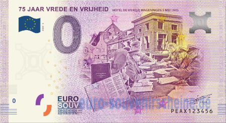 PEAX-2020-2 75 JAAR VREDE EN VRIJHEID HOTEL DE WERELD WAGENINGEN 5 MEI 1945